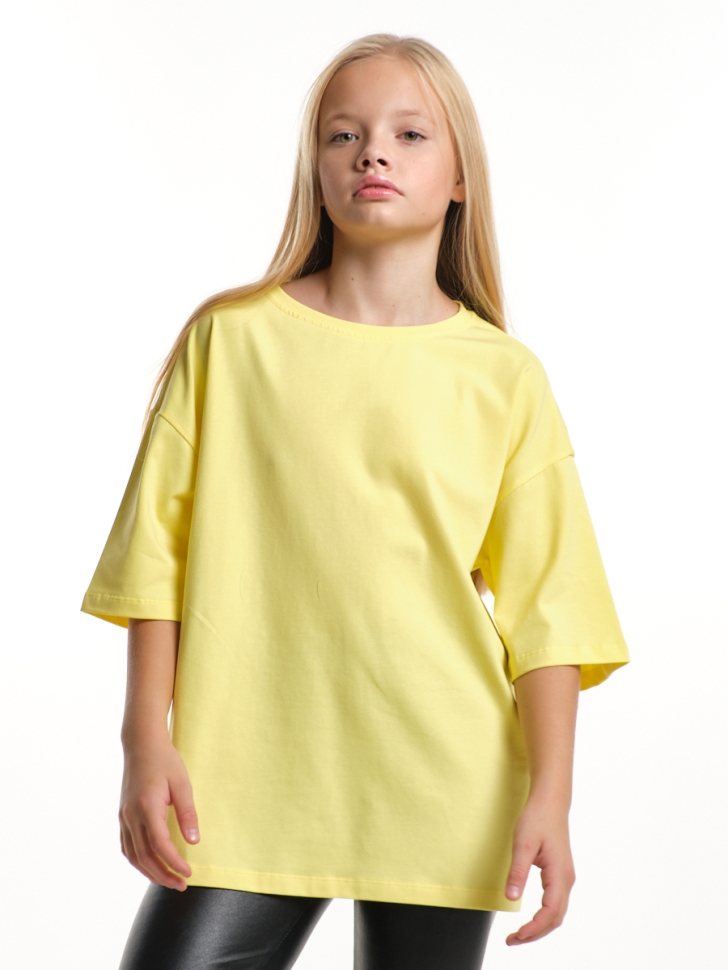 Футболка для девочек Mini Maxi, модель 1892, цвет желтый - Футболки для девочек