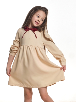 Платье для девочек Mini Maxi, модель 7437, цвет бежевый