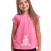 Футболка для девочек Mini Maxi, модель 1743, цвет розовый