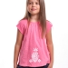 Футболка для девочек Mini Maxi, модель 1743, цвет розовый