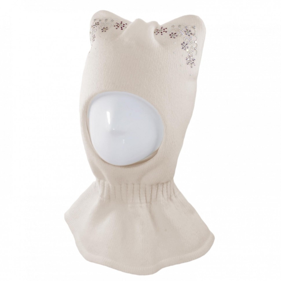 Шапка-шлем Лукерья св.беж - Шапки-шлемы зима-осень