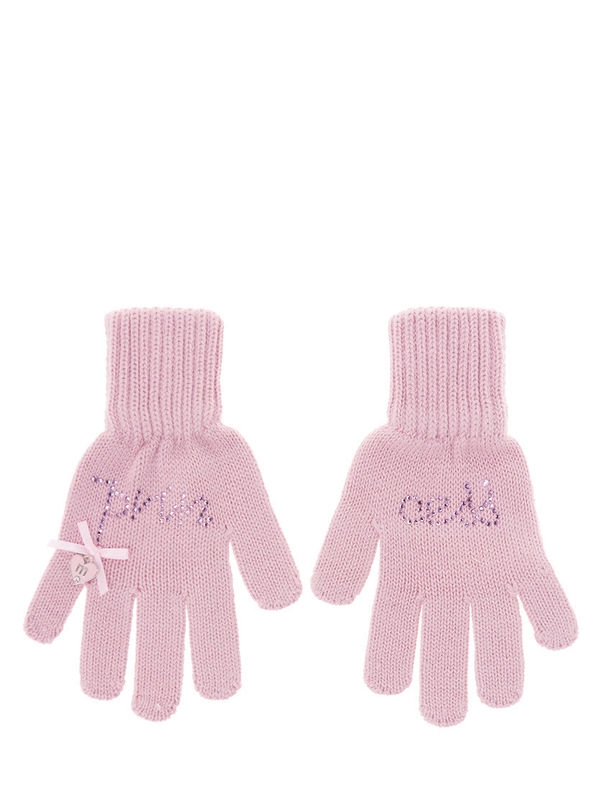 Перчатки для девочки Decor, Миалт сиренево-розовый, весна-осень - Перчатки