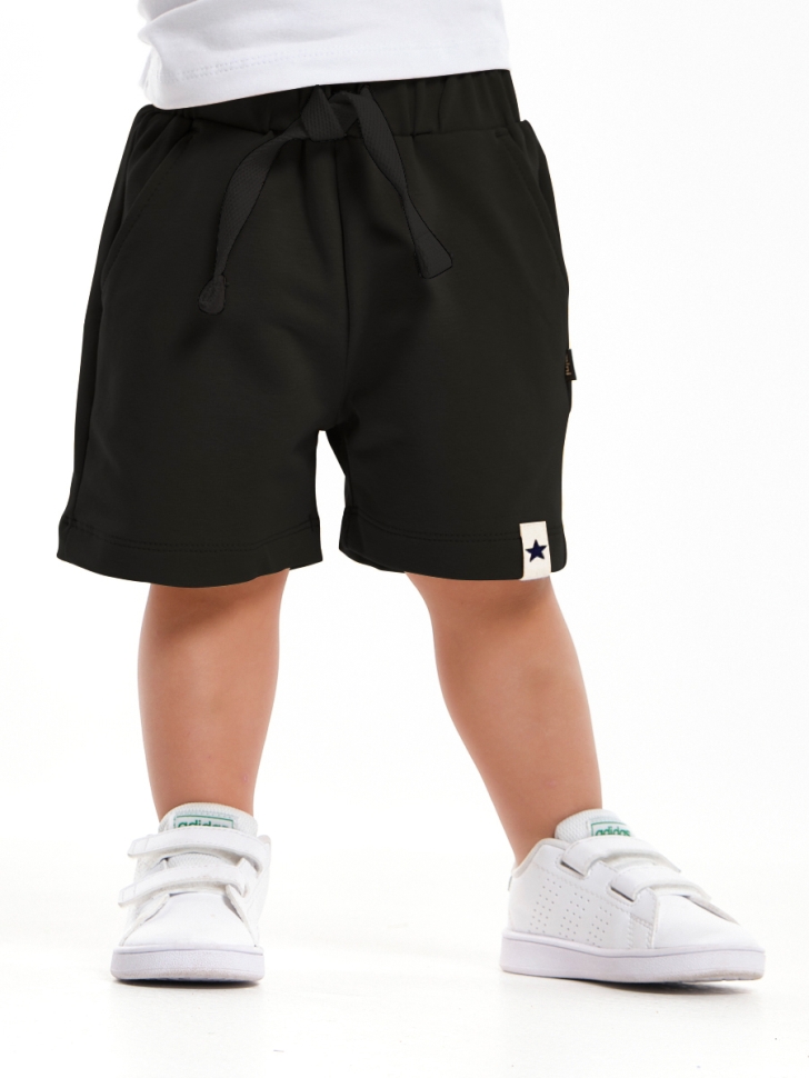 Шорты для мальчиков Mini Maxi, модель 8092, цвет черный/черный - Шорты для мальчиков