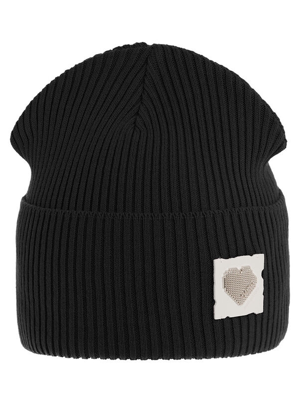 Шапка для девочки Матрица, Миалт черный, весна-осень - Для девочек весна-осень
