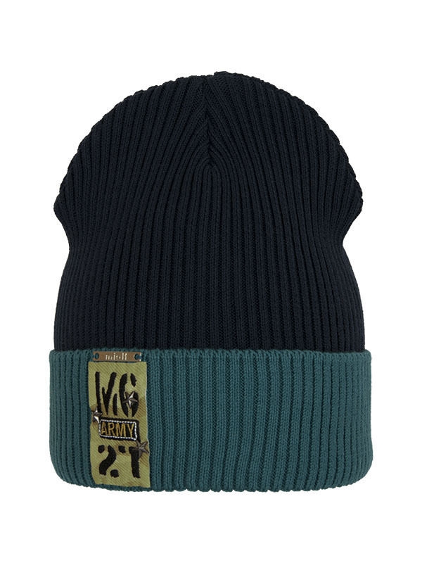 Шапка для мальчика Титан, Миалт морской/темно-синий - Шапки весна-осень