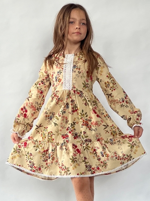 Платье для девочки нарядное БУШОН ST88, цвет