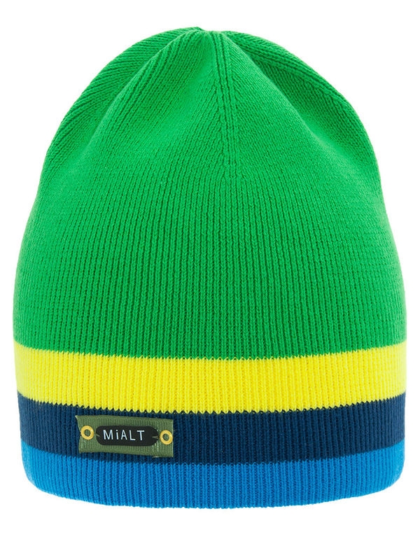 Шапка Параллель, Миалт ярко-зеленый - Для девочек весна-осень