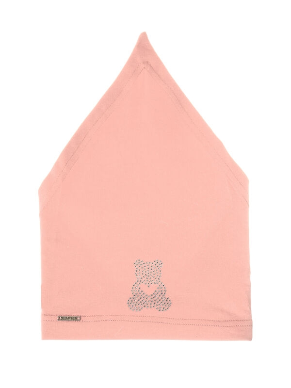 Косынка для девочки Настасья, Миалт светло-пудровый, лето - Косынки детские