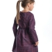 Платье для девочек Mini Maxi, модель 6820, цвет синий/красный/клетка