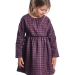 Платье для девочек Mini Maxi, модель 6820, цвет синий/красный/клетка