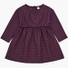 Платье для девочек Mini Maxi, модель 6820, цвет синий/красный/клетка