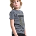 Футболка для мальчиков Mini Maxi, модель 3237, цвет графит