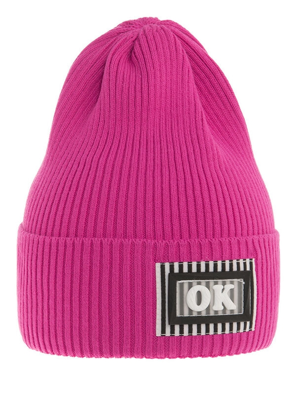 Шапка Вызов, Миалт фуксия, весна-осень - Для девочек весна-осень