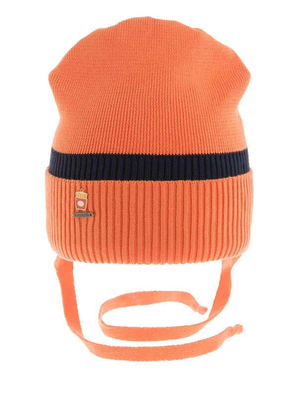 Шапка для мальчика Фри, Миалт оранжевый, весна-осень - Шапки весна-осень