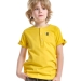 Футболка для мальчиков Mini Maxi, модель 7891, цвет горчичный