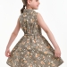 Платье для девочек Mini Maxi, модель 7686, цвет хаки/мультиколор