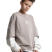 Свитшот для мальчиков Mini Maxi, модель 8047, цвет серый/белый