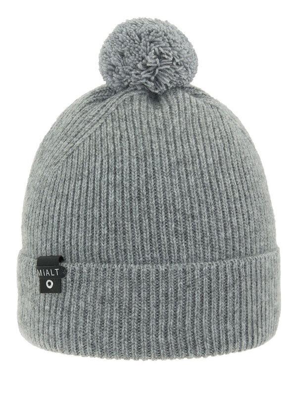 Шапка для мальчика Автограф, Миалт средне-серый, весна-осень - Шапки весна-осень