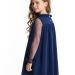 Платье для девочек Mini Maxi, модель 6854, цвет синий