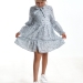 Платье для девочек Mini Maxi, модель 4983, цвет голубой