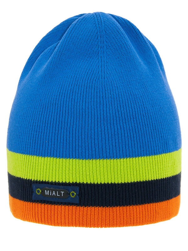 Шапка Параллель, Миалт ярко-синий - Для девочек весна-осень