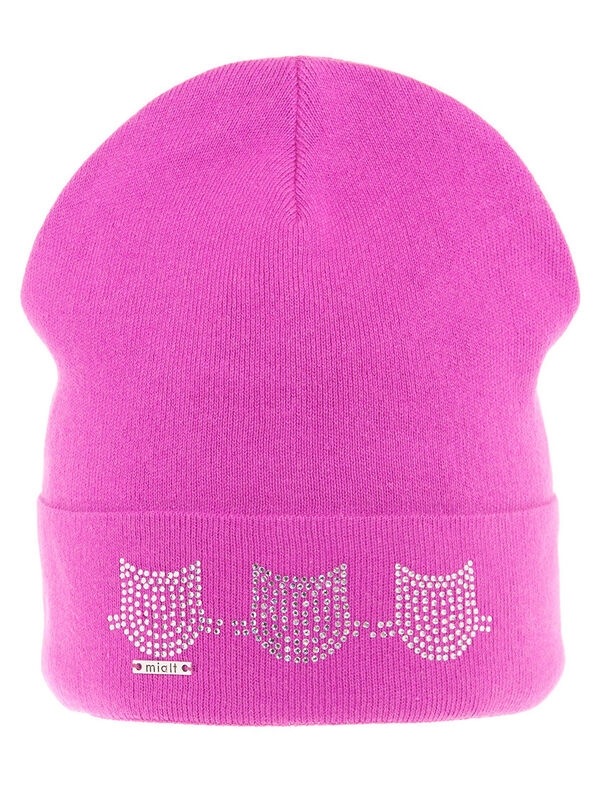 Шапка для девочки жМУРки, Миалт фуксия, весна-осень - Для девочек весна-осень