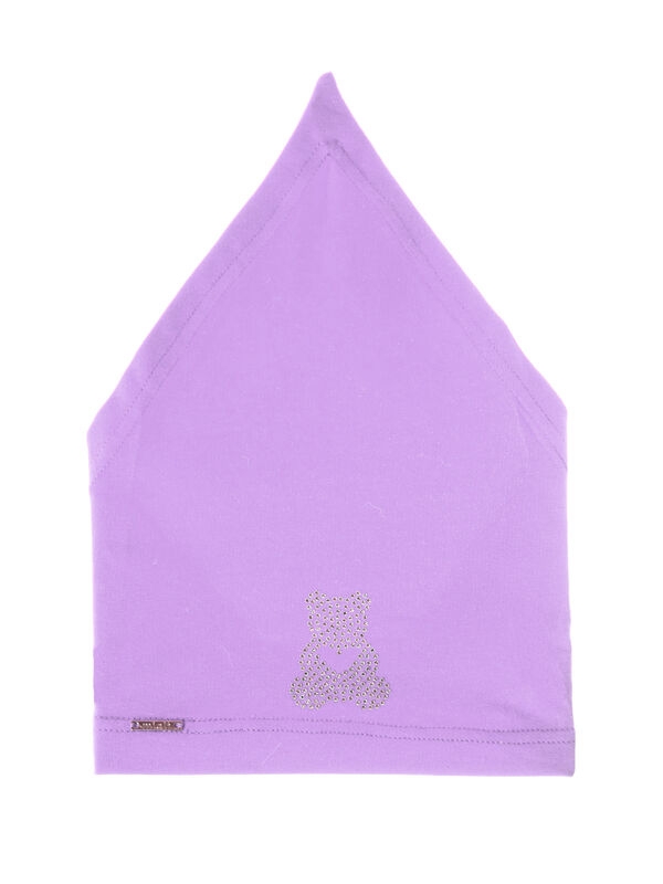 Косынка для девочки Настасья, Миалт сиреневый, лето - Косынки детские