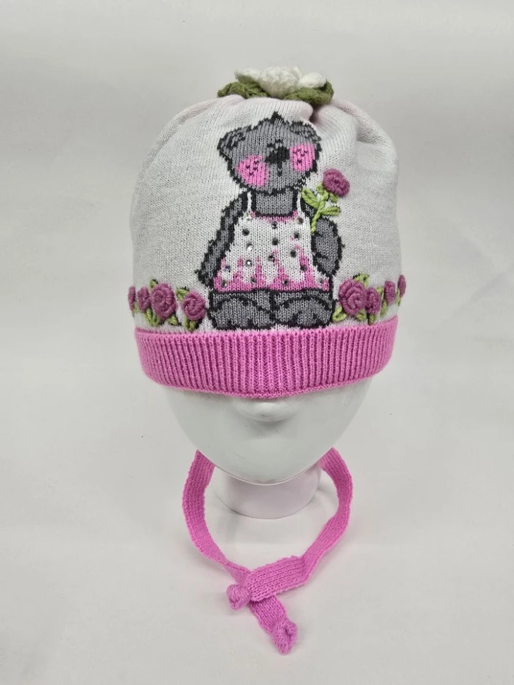 Шапка детская, Миалт во-саду-ли-в-огороде  - Шапочки на завязках