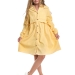 Платье для девочек Mini Maxi, модель 7338, цвет желтый