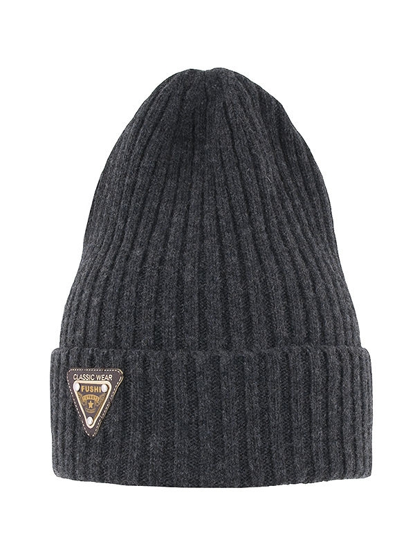 Шапка для мальчика Класс, Миалт темно-серый - Шапки весна-осень