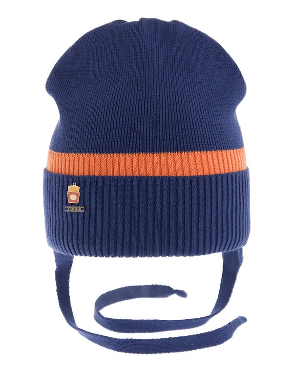 Шапка для мальчика Фри, Миалт синий, весна-осень - Шапки весна-осень