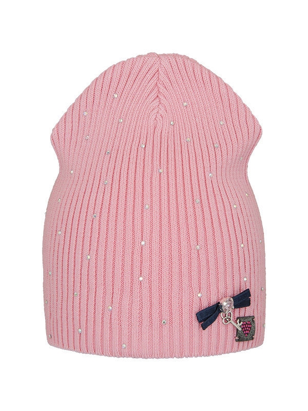 Шапка для девочки Barbie, Миалт розовый, весна-осень-лето - Для девочек весна-осень