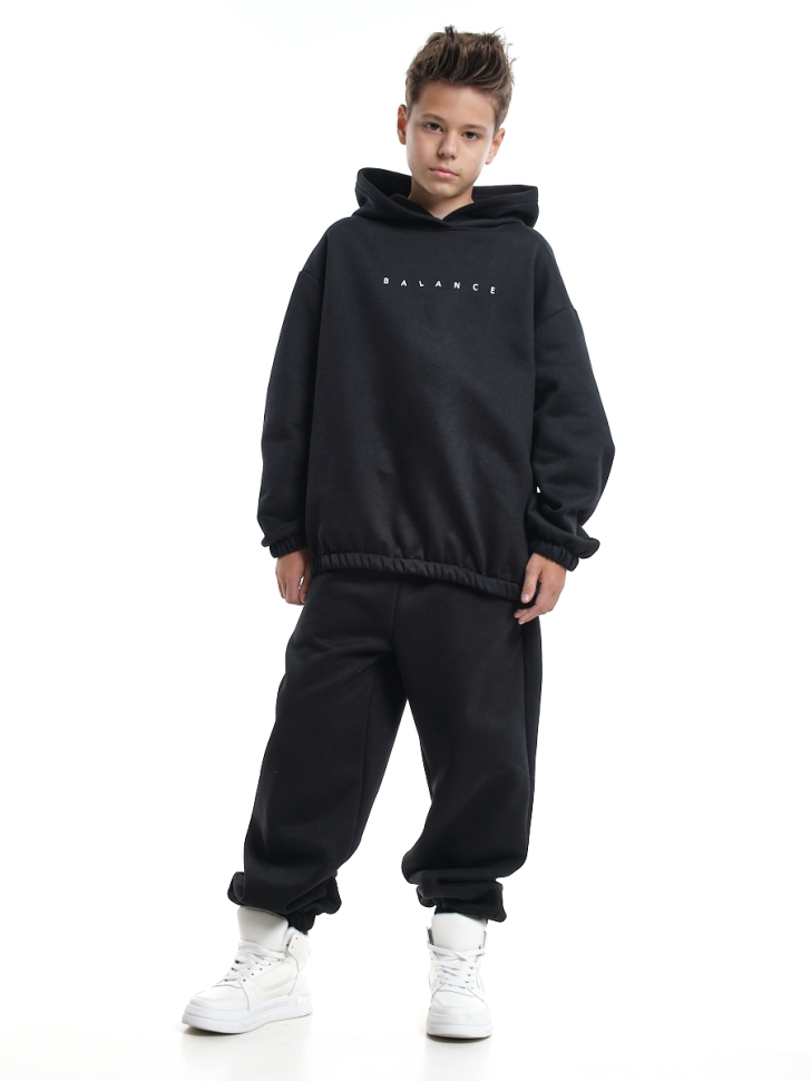 Спортивный костюм для девочек Mini Maxi, модель 8039, цвет черный - Костюмы спортивные