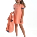 Джемпер для девочек Mini Maxi, модель 1410, цвет коралловый