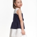 Платье для девочек Mini Maxi, модель 1465, цвет синий/белый