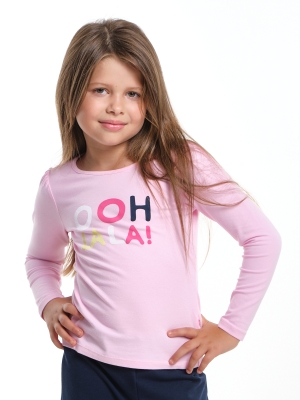 Футболка для девочек Mini Maxi, модель 0901, цвет розовый