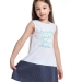 Платье для девочек Mini Maxi, модель 3315, цвет белый/синий