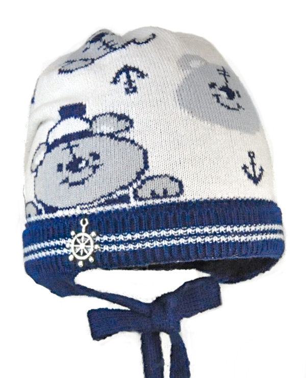 Шапка для мальчика Боцман, Миалт SLMM3 - Шапки весна-осень