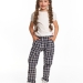 Брюки для девочек Mini Maxi, модель 7146, цвет клетка