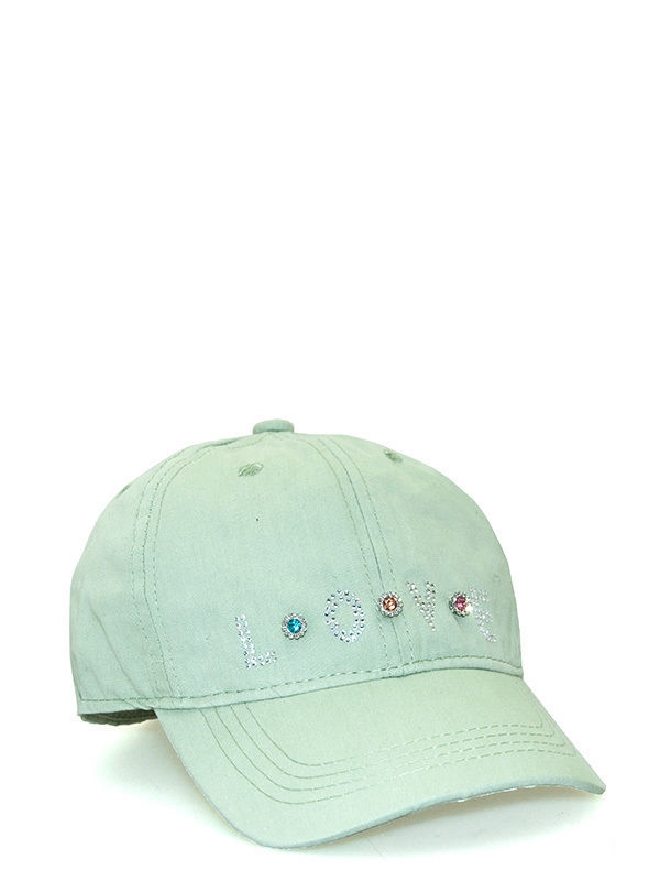 Бейсболка для девочки Свидание бейсболка, Миалт светлая/олива - Бейсболки и кепки