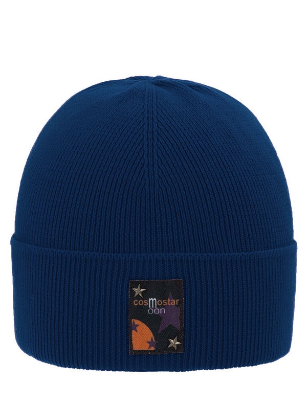 Шапка для мальчика Cosmo, Миалт темно-джинсовый, весна-осень - Шапки весна-осень