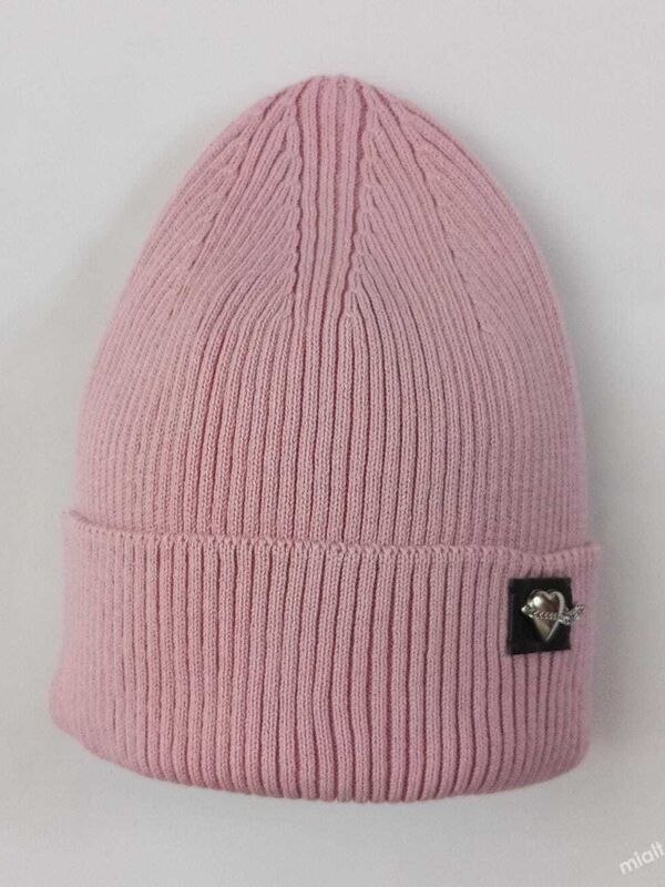 Шапка для девочки Лаура, Миалт сиренево-розовый, весна-осень - Для девочек весна-осень