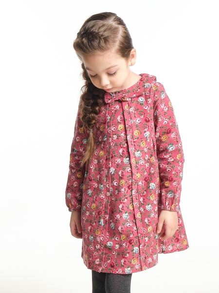 Платье для девочек Mini Maxi, модель 2670, цвет мультиколор - Платья для девочек с длинным рукавом