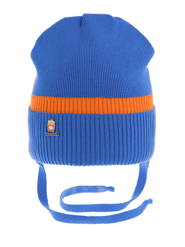 Шапка для мальчика Фри, Миалт ярко-синий, весна-осень - Шапки весна-осень