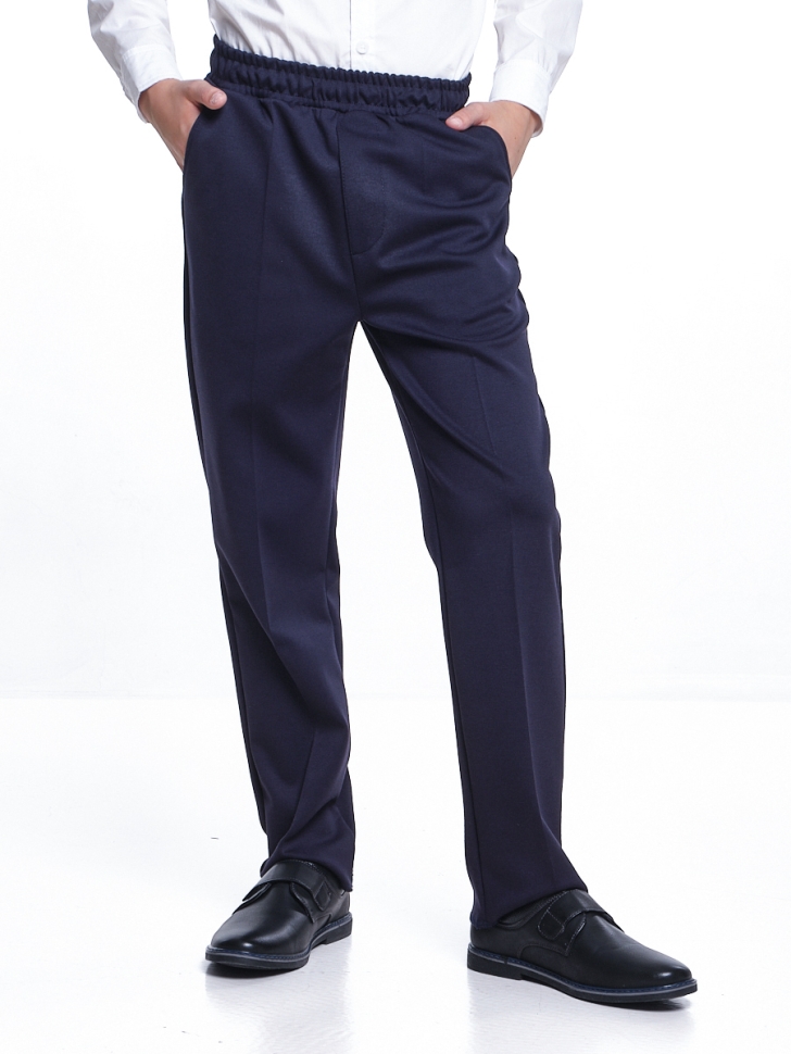 Брюки для мальчиков Mini Maxi, модель 7172, цвет синий - Брюки текстильные