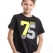 Футболка для мальчиков Mini Maxi, модель 5165, цвет черный