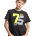 Футболка для мальчиков Mini Maxi, модель 5165, цвет черный