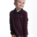 Футболка-поло для мальчиков Mini Maxi, модель 7708, цвет бордовый