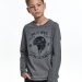 Лонгслив для мальчиков Mini Maxi, модель 4832, цвет графит
