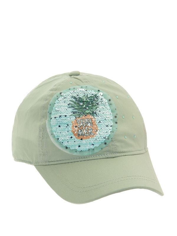 Бейсболка для девочки Pineapple бейсболка, Миалт светлая/олива - Бейсболки и кепки